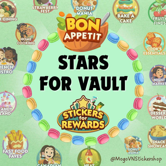 Stars For Vault - Stars for Open Vault Monopoly Go!