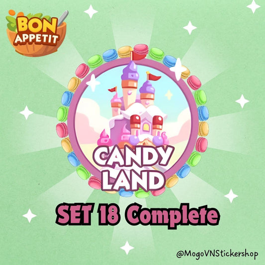 Set 18 (Candy Land) Bon Appetit Monopoly GO!