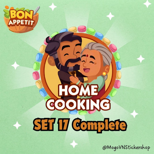 Set 17 (Home Cooking) Bon Appetit Monopoly GO!