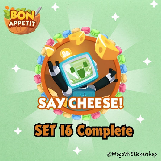Set 16 (Say Cheese!) Bon Appetit Monopoly GO!