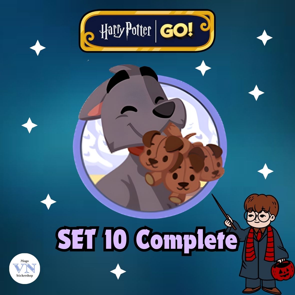 Set 10 (HP Fandom) Harry Potter GO! Album Monopoly GO!