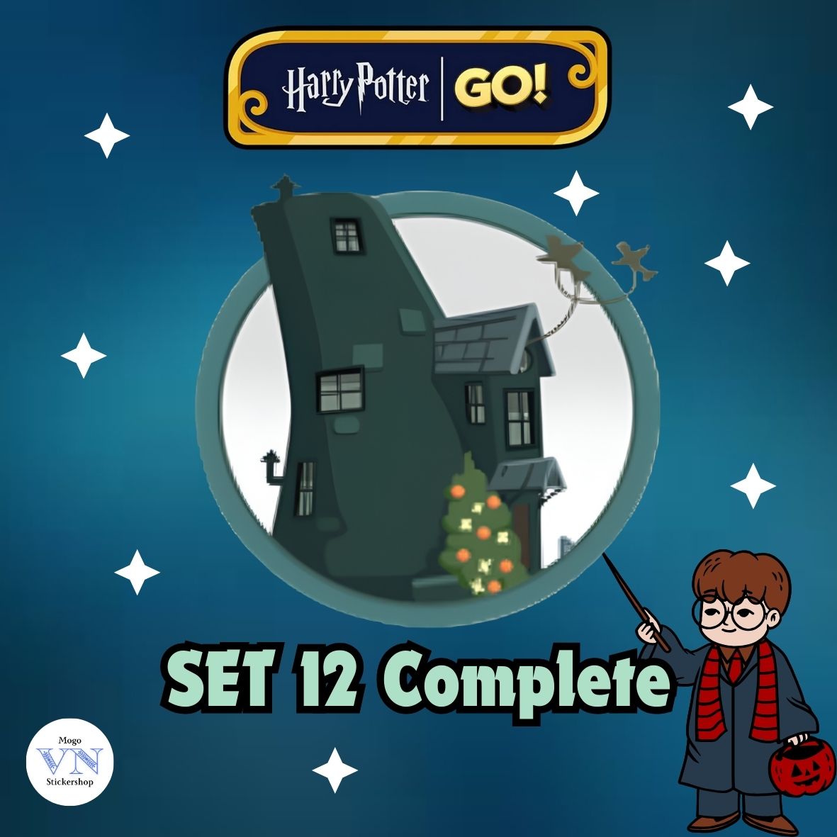 Set 12 (Beyond Hogwarts) Harry Potter GO! Album Monopoly GO!