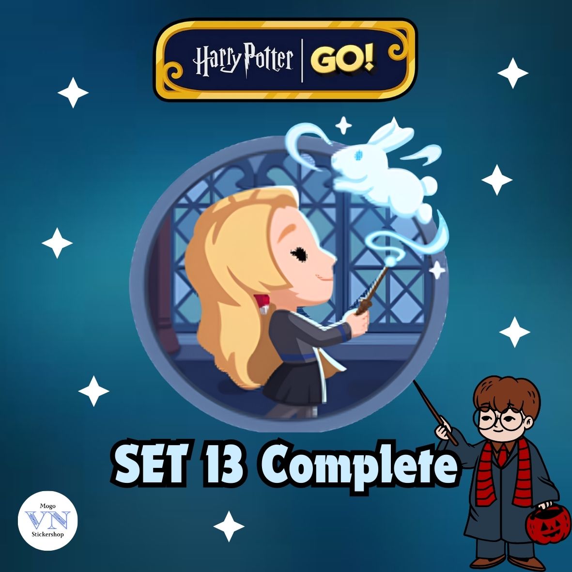 Set 13 (Dumbledore's Army) Harry Potter GO! Album Monopoly GO!