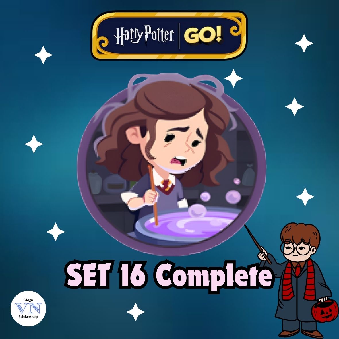 Set 16 (Potions) Harry Potter GO! Album Monopoly GO!