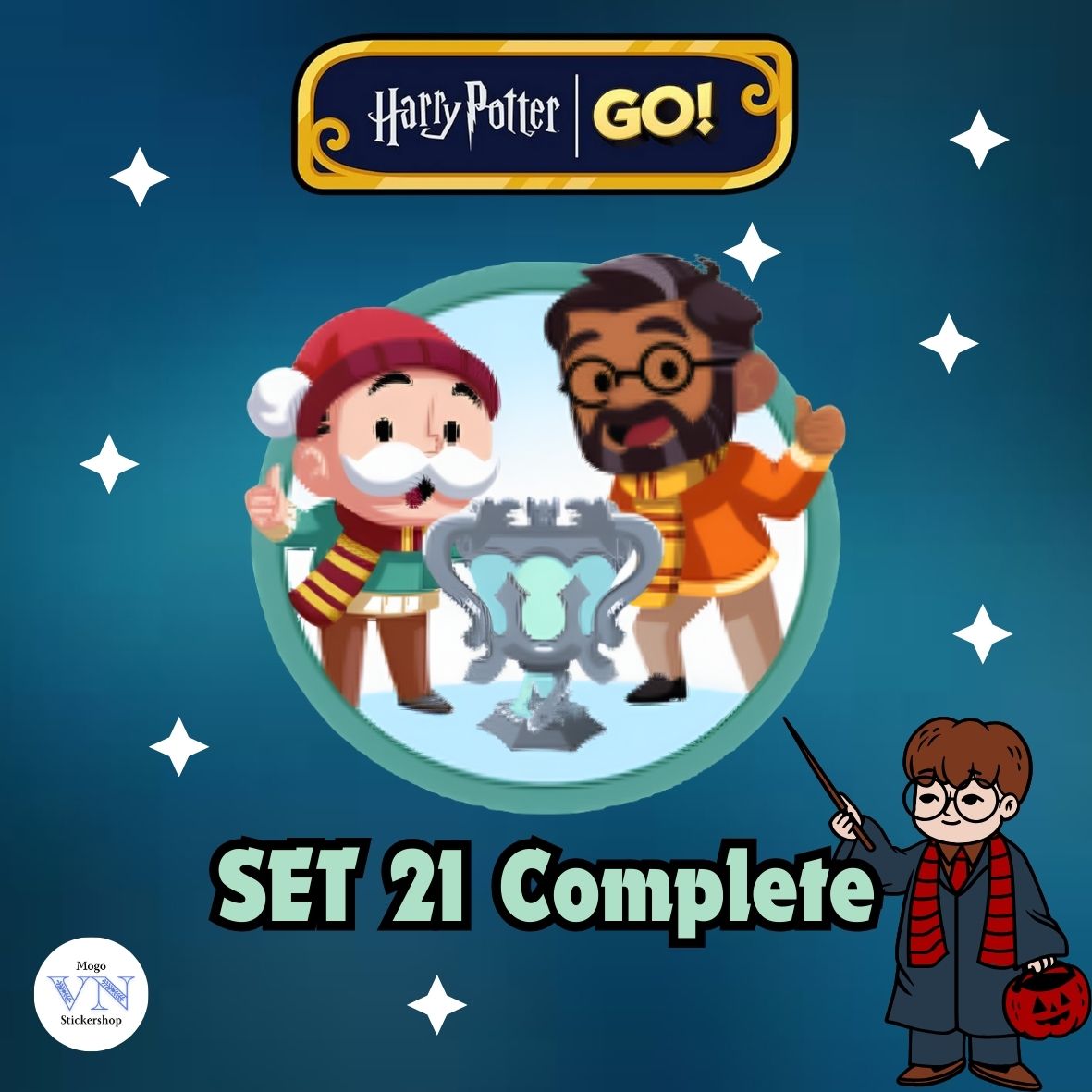 Set 21 (HP Decor Battle) Harry Potter GO! Album Monopoly GO!