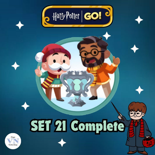 Set 21 (HP Decor Battle) Harry Potter GO! Album Monopoly GO!