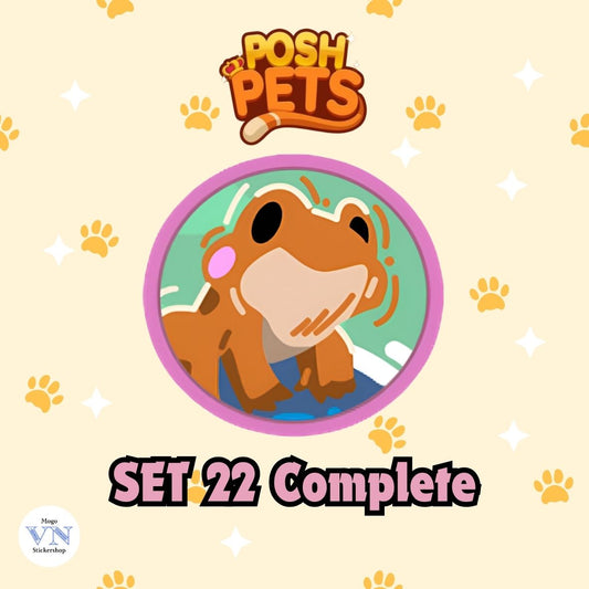 Set 22 (Victorian Romance) Posh Pets Album Monopoly GO!