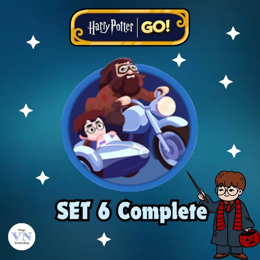 Set 6 (Transportation) Harry Potter GO! Album Monopoly GO!