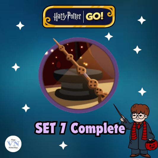 Set 7 (Wands) Harry Potter GO! Album Monopoly GO!