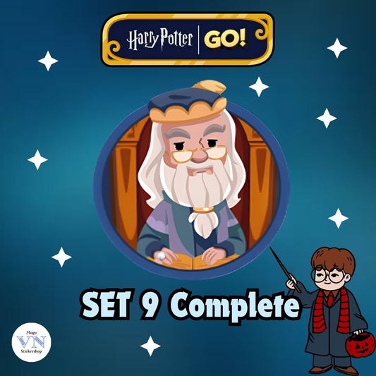 Set 9 (Hogwarts) Harry Potter GO! Album Monopoly GO!