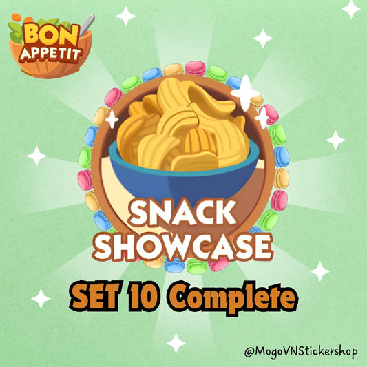 Set 10 (Snack Showcase) Bon Appetit Monopoly GO!